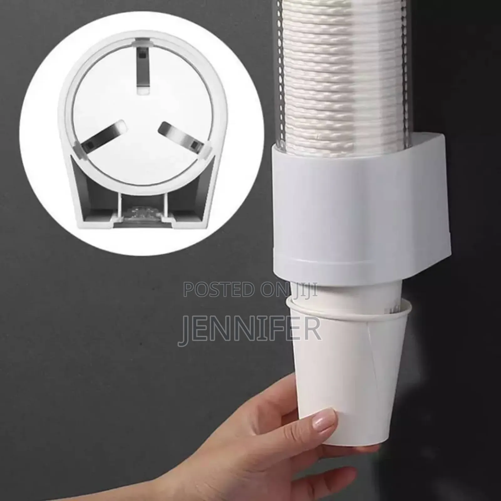 No Drill, Hygienic Disposable Cup Holders