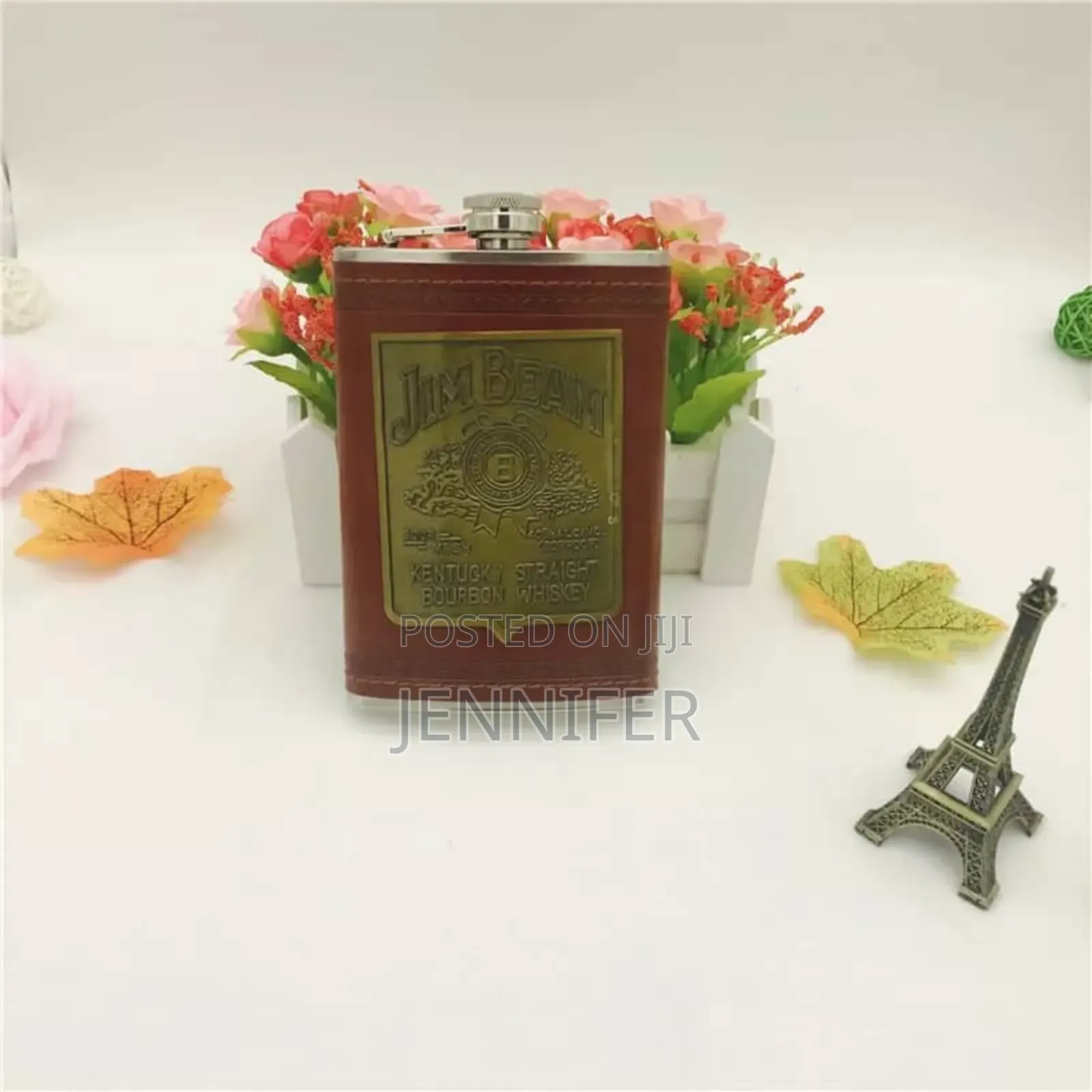 Jim Bim Travel Hip Flask
