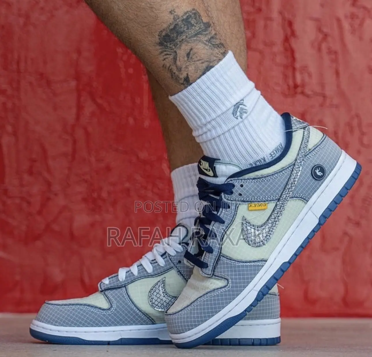 Nike Sb Dunk Low Pro X Union Passport Pack Pistachio Sneaker