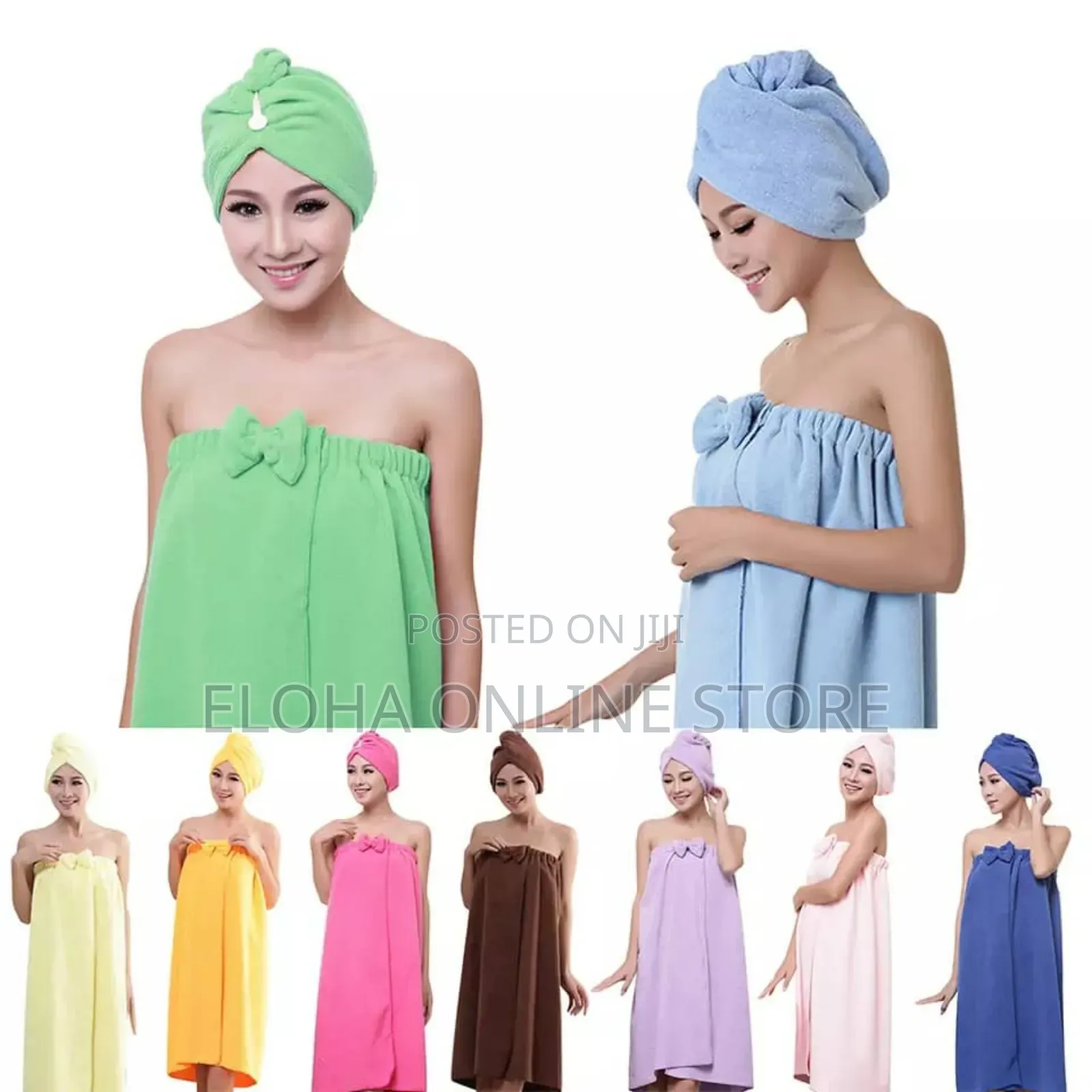 3pcs Ladies Bathroom Towel Set