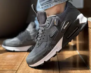 Original Gray/White Nike Air Max 90 Sneakers