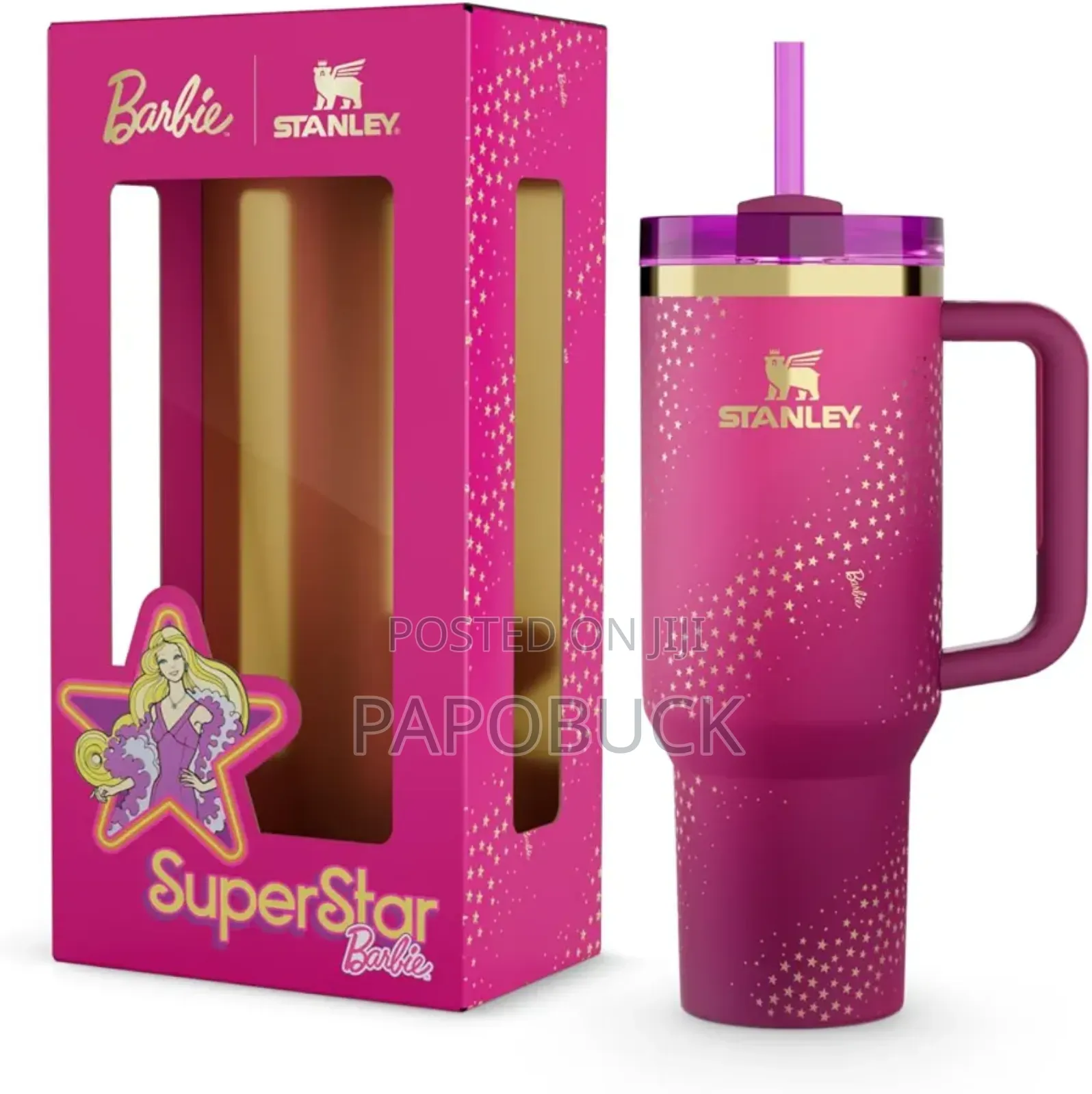 Limited Edition Stanley X Barbietm '70s Superstar Quencher