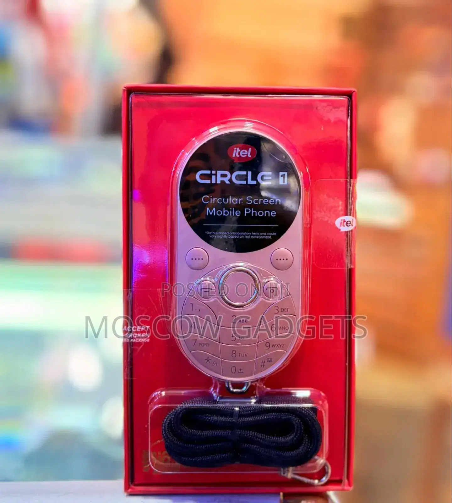 New Itel Circle 1 Rose Gold