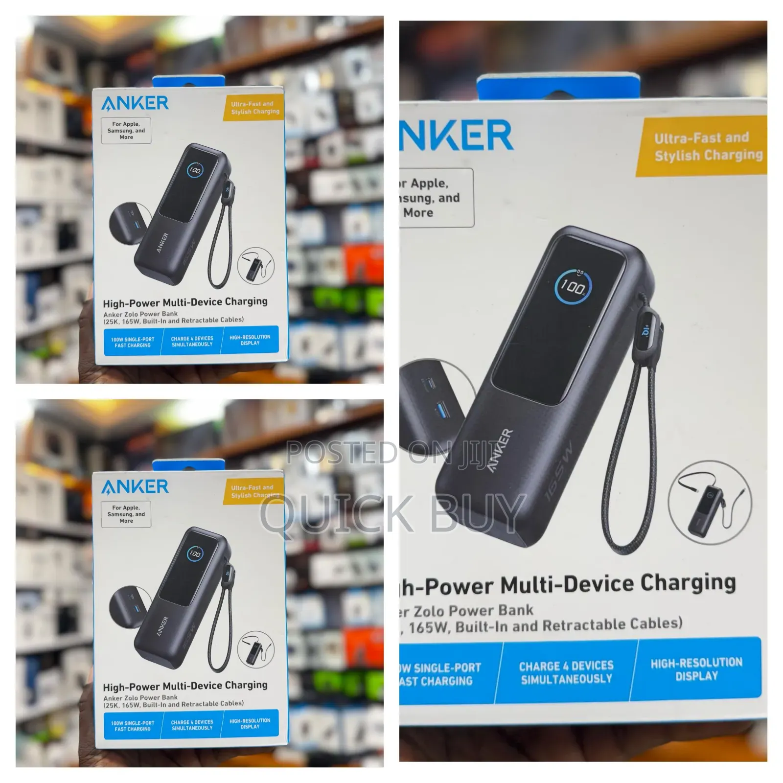 Anker Laptop Power Bank (, 165w)
Power Bank-New