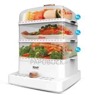 Raf 3 Layers Food Steamer