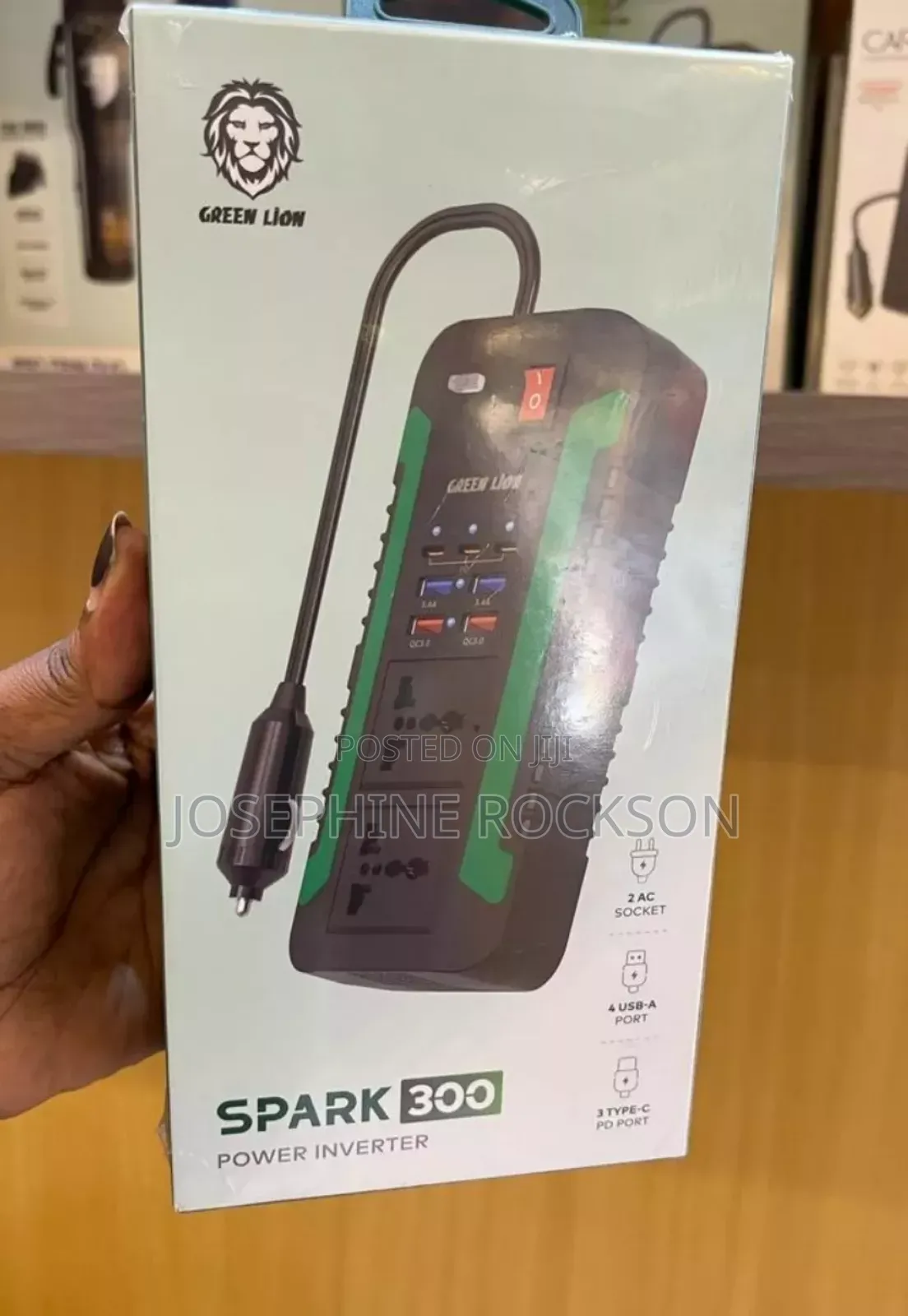 Green Lion Car Inverter Spark 300