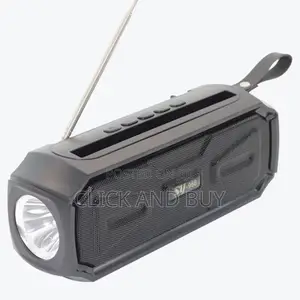 Bluetooth Speaker With Touch Solar Charging Option
