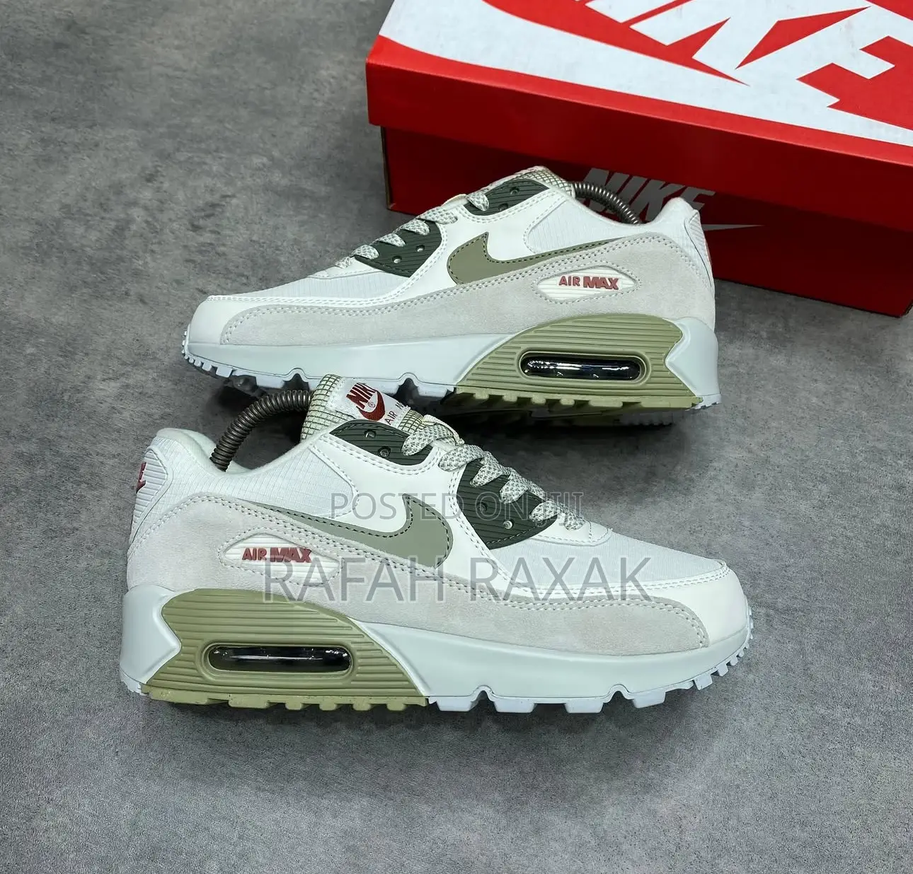 Original Green/Beige Nike Air Max 90 Sneakers