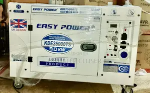 Remote and Button to Start Luxurious Silent Generator