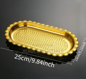 Gold Plated Mini Tray