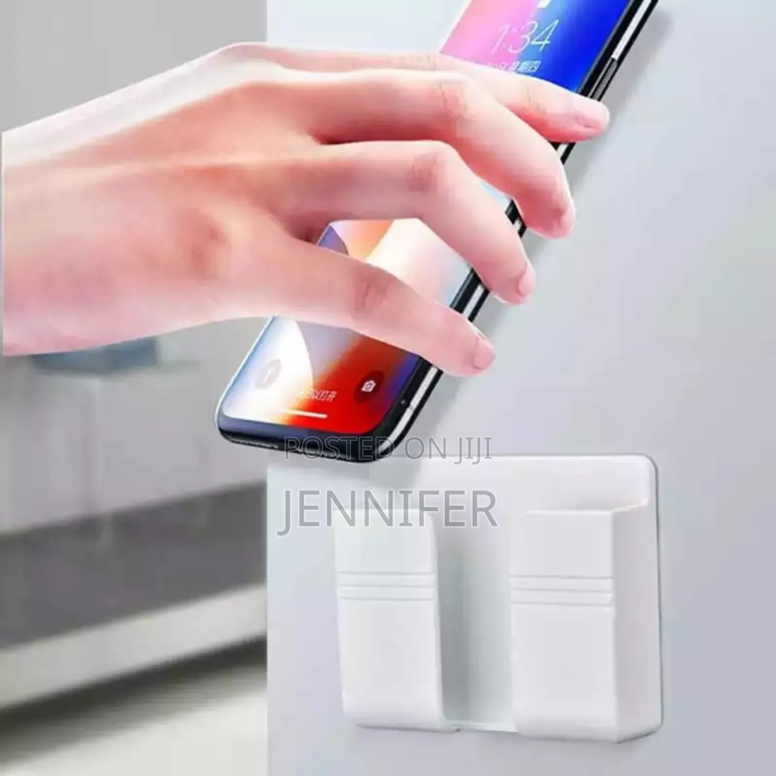 No Drill Wall Mounted Phone Holder