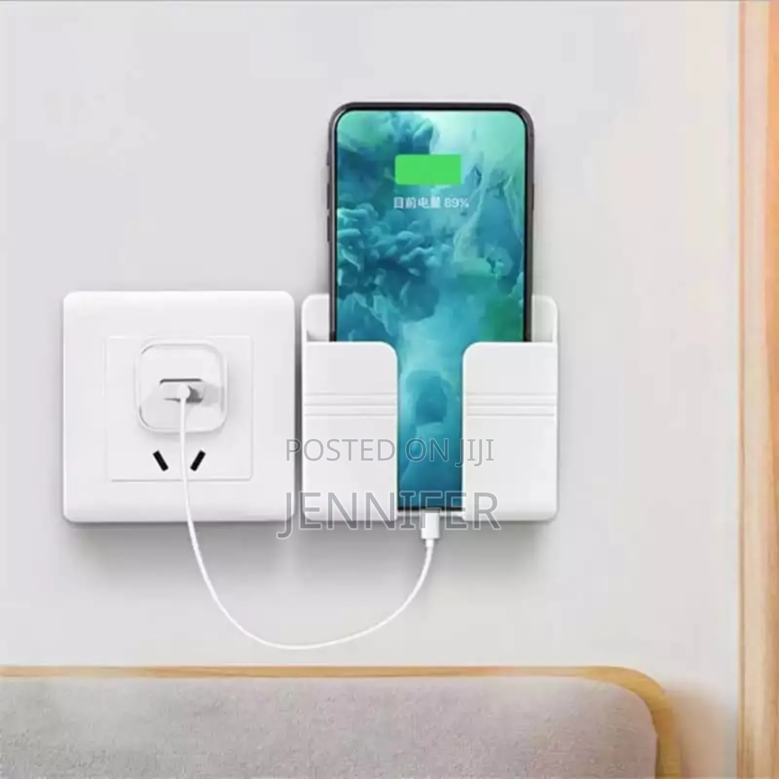 No Drill Wall Mounted Phone Holder
