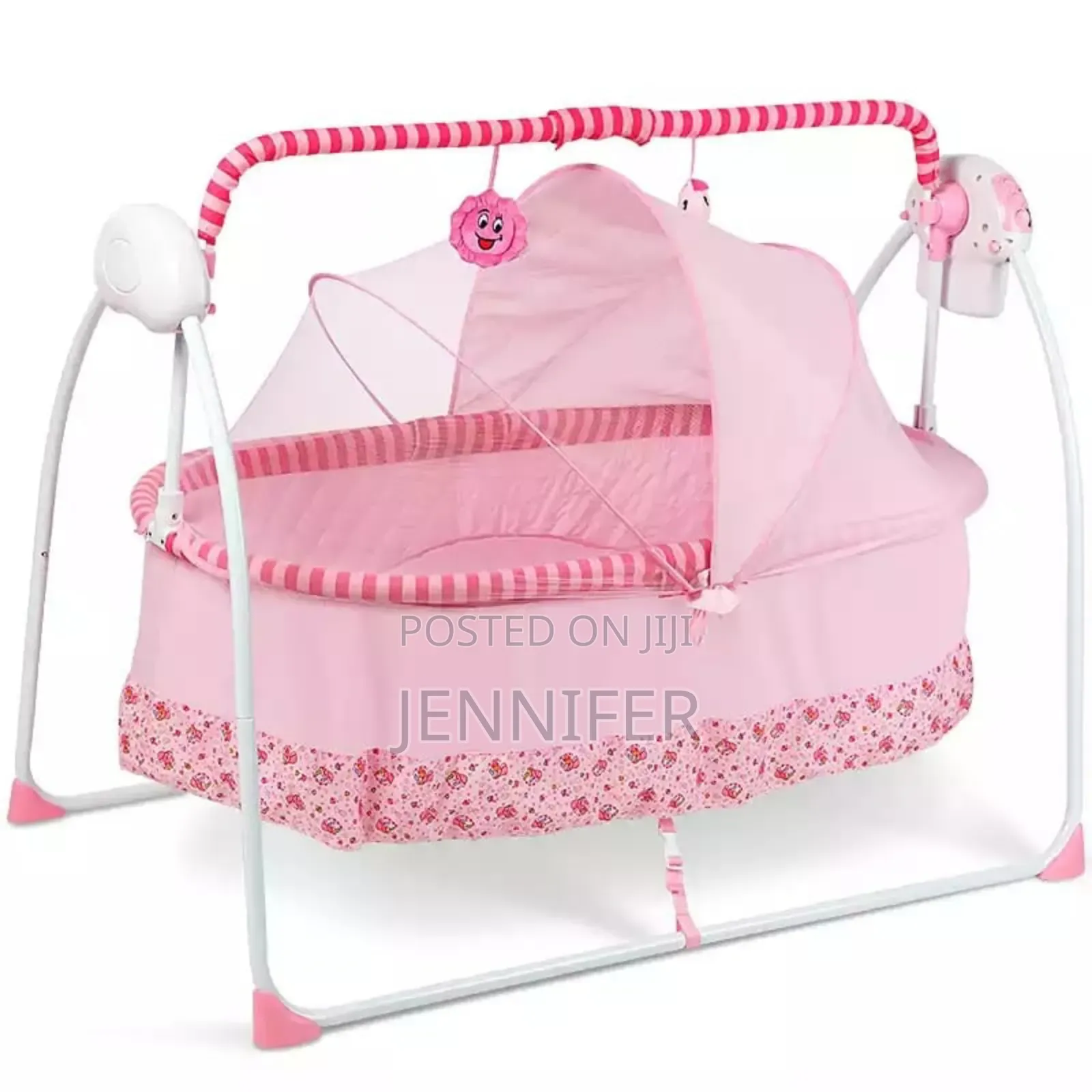 Foldable Baby Swing Bed With Music