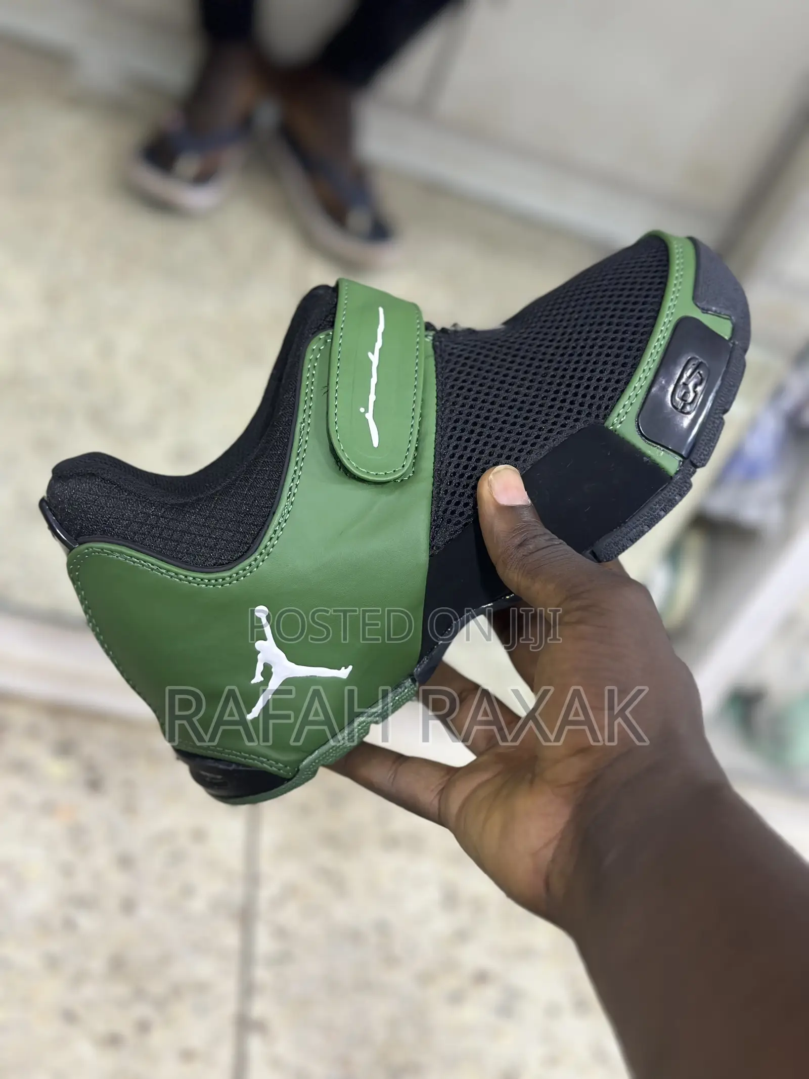 Original Black/Green Air Jordan Lx2 Vintage Sneakers