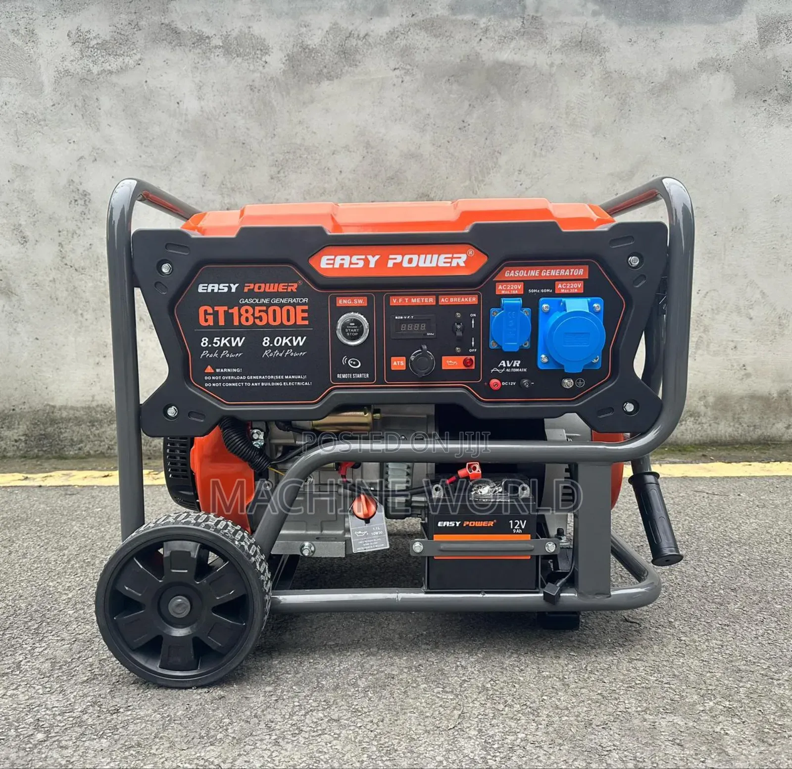 Gt18500dxe Petrol Generator 8. 5kva 18hp