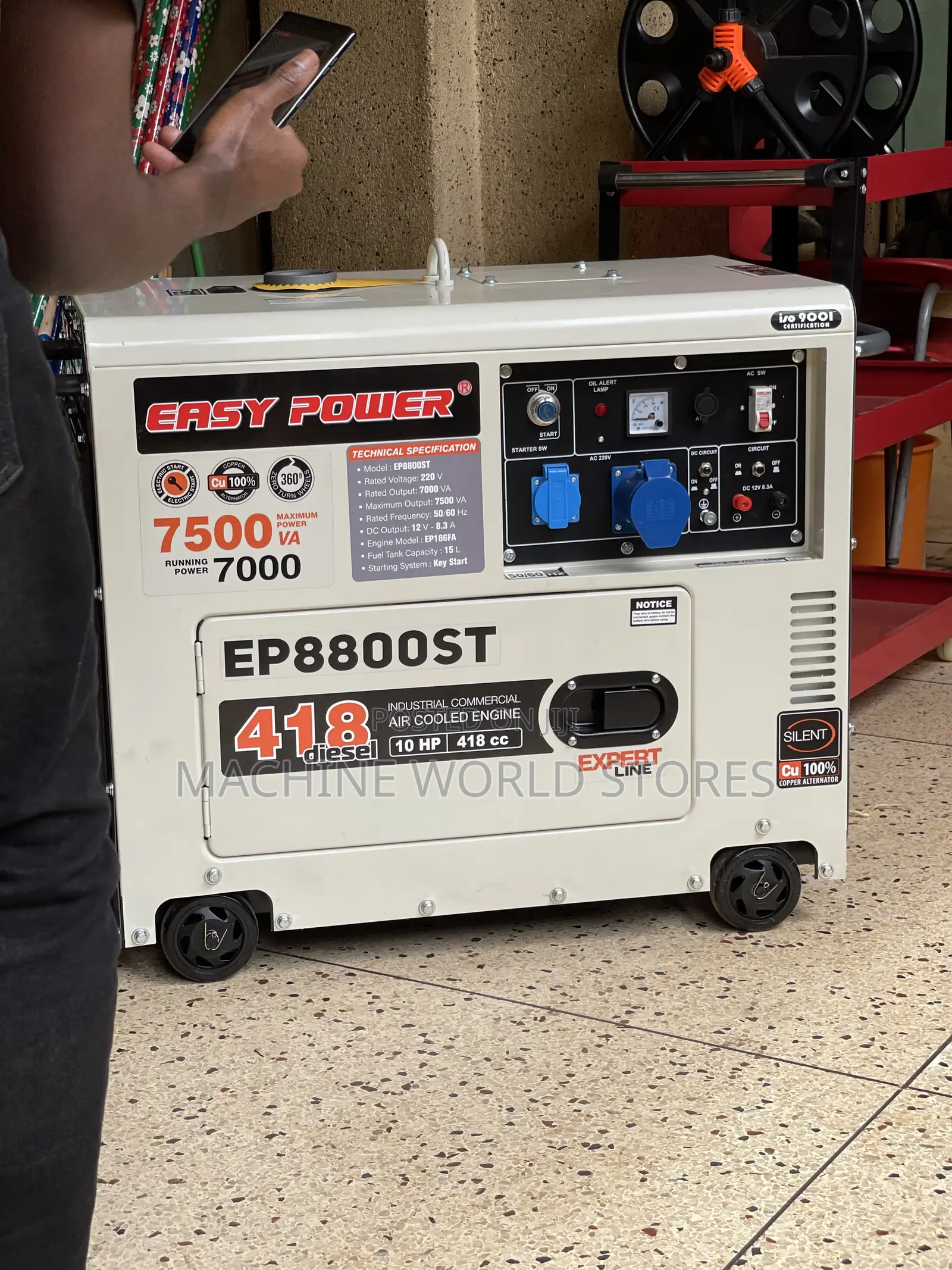 7.5kva Silent House Diesel Generator