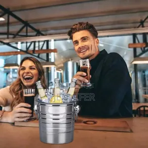 Stainless Steel Ice Bucket