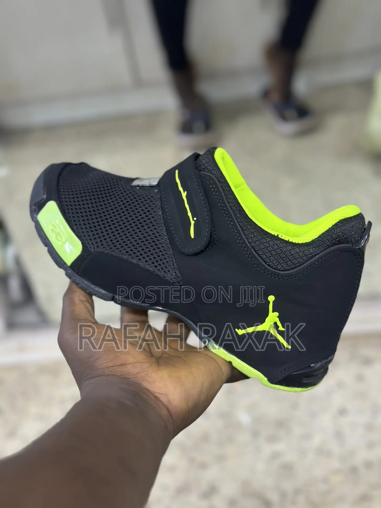 Original Black/Light Green Air Jordan Lx2 Vintage Sneakers