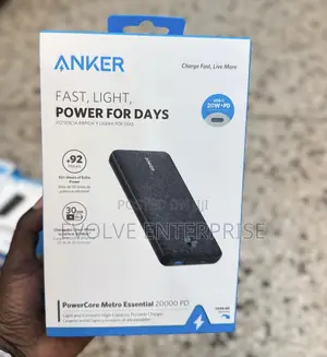 Anker Powercore Metro Essential 20000 Pd Power Bank