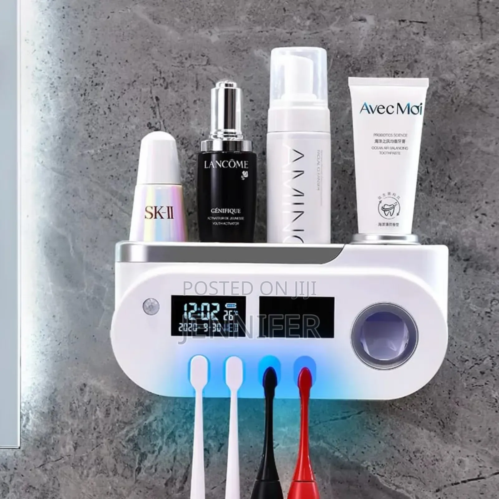 High End Auto-Disinfectant Toothbrush Holder