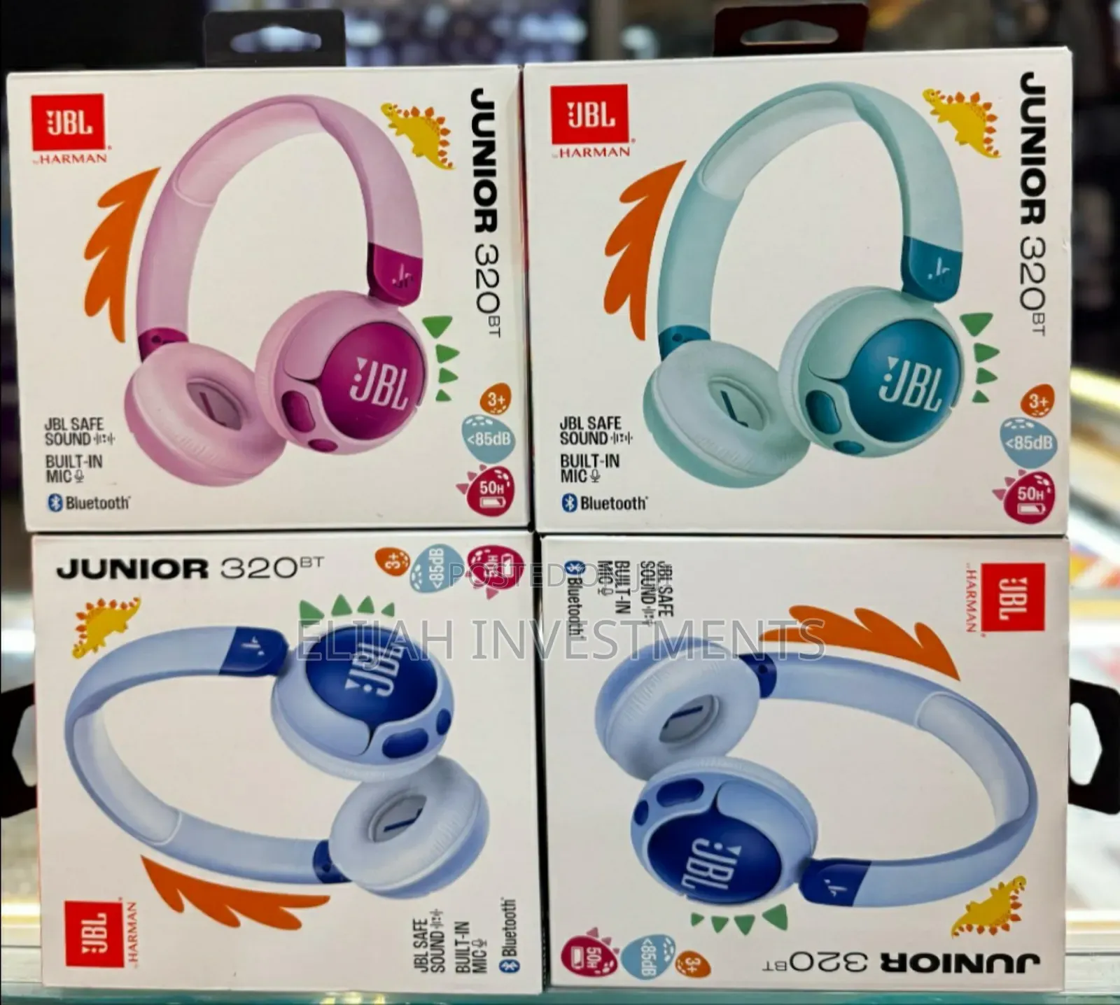 Unique Jr 320bt Wireless on-Ear Bluetooth Headphones