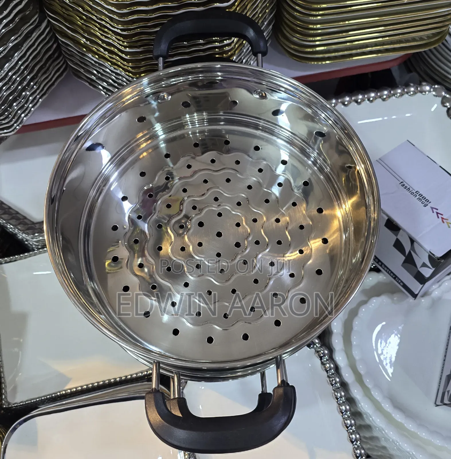 3 Layers Stainless Steel Food Steamer