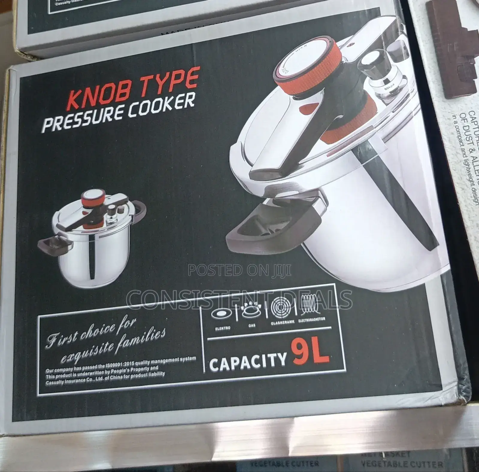 Knob Control 9l Pressure Cooker