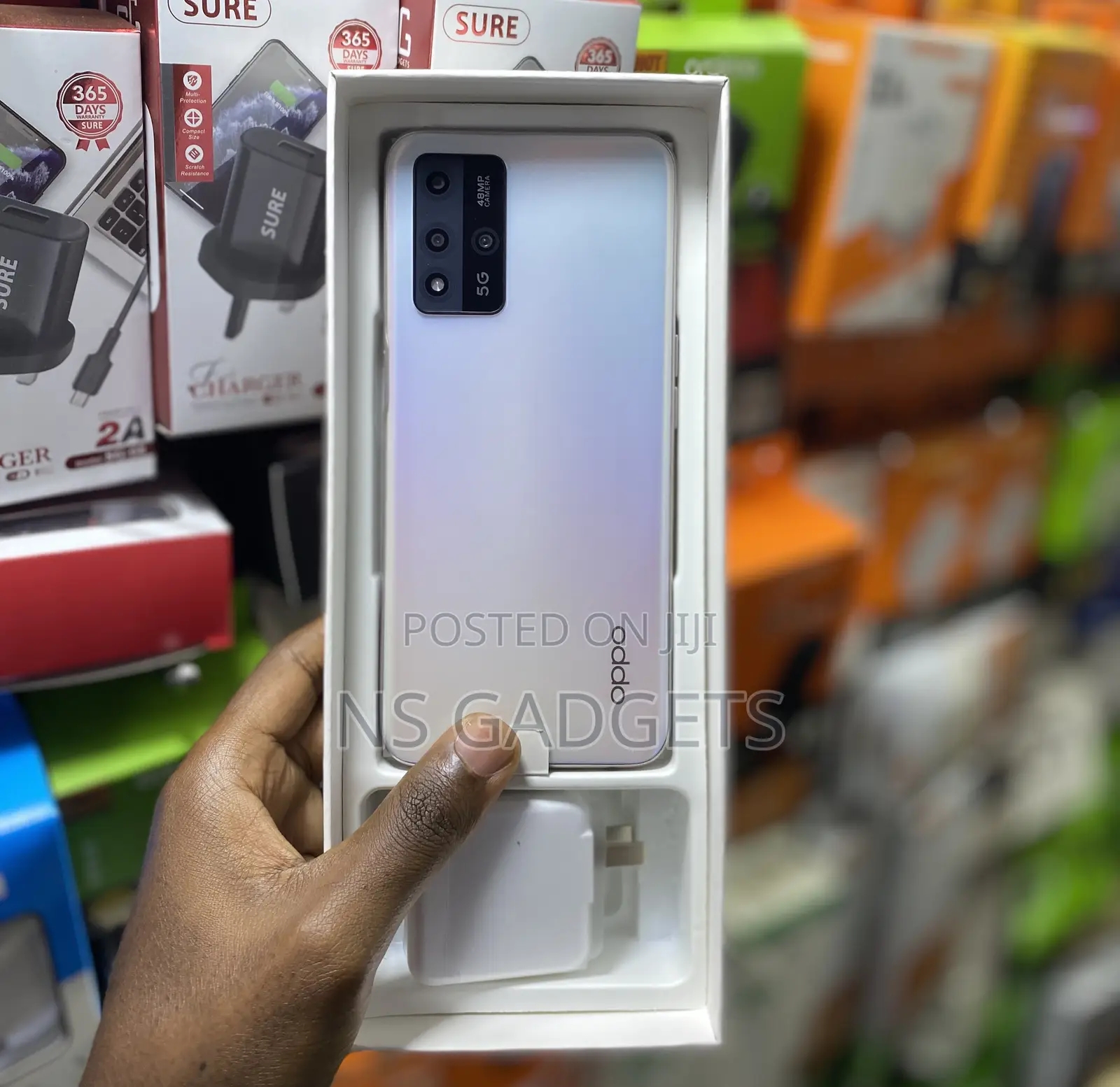New Oppo A93 5G 256 GB Silver