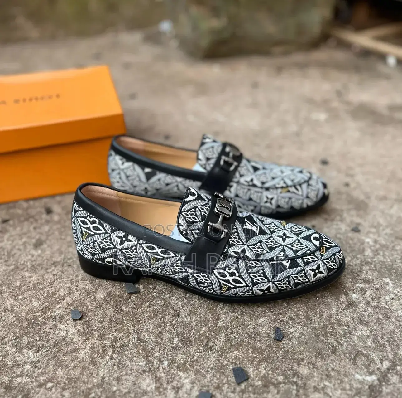 Original Men’S Luxury Designer Louis Vuitton Loafers