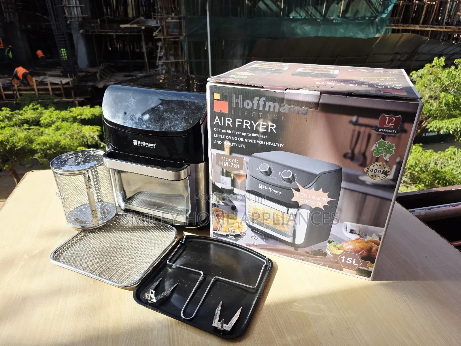 Hoffmans 15ltrs Rotisserie Digital Airfryer