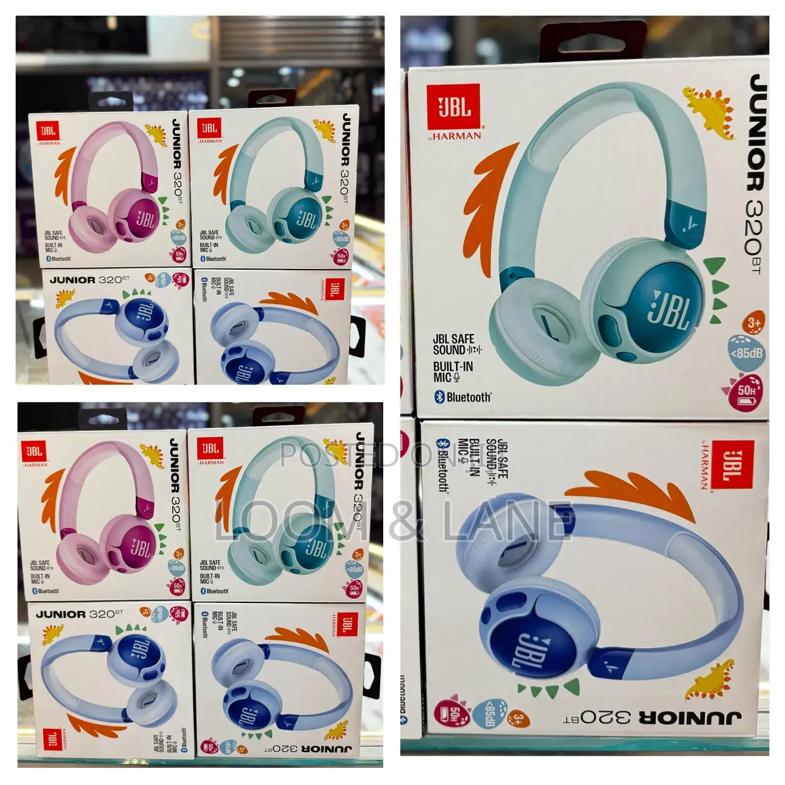 Bluetooth Headphones for Kids With Built-in Mic