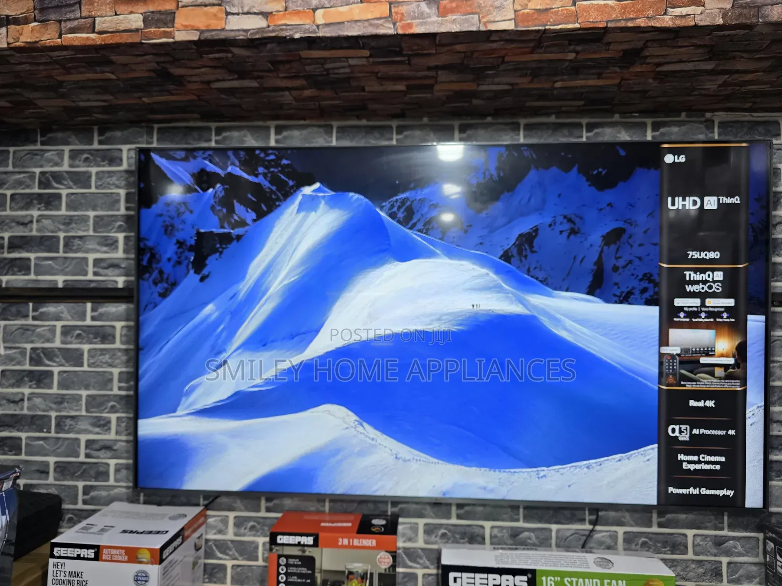 75inches Lg Uhd4k Ai Webos Tv at Cut Price
