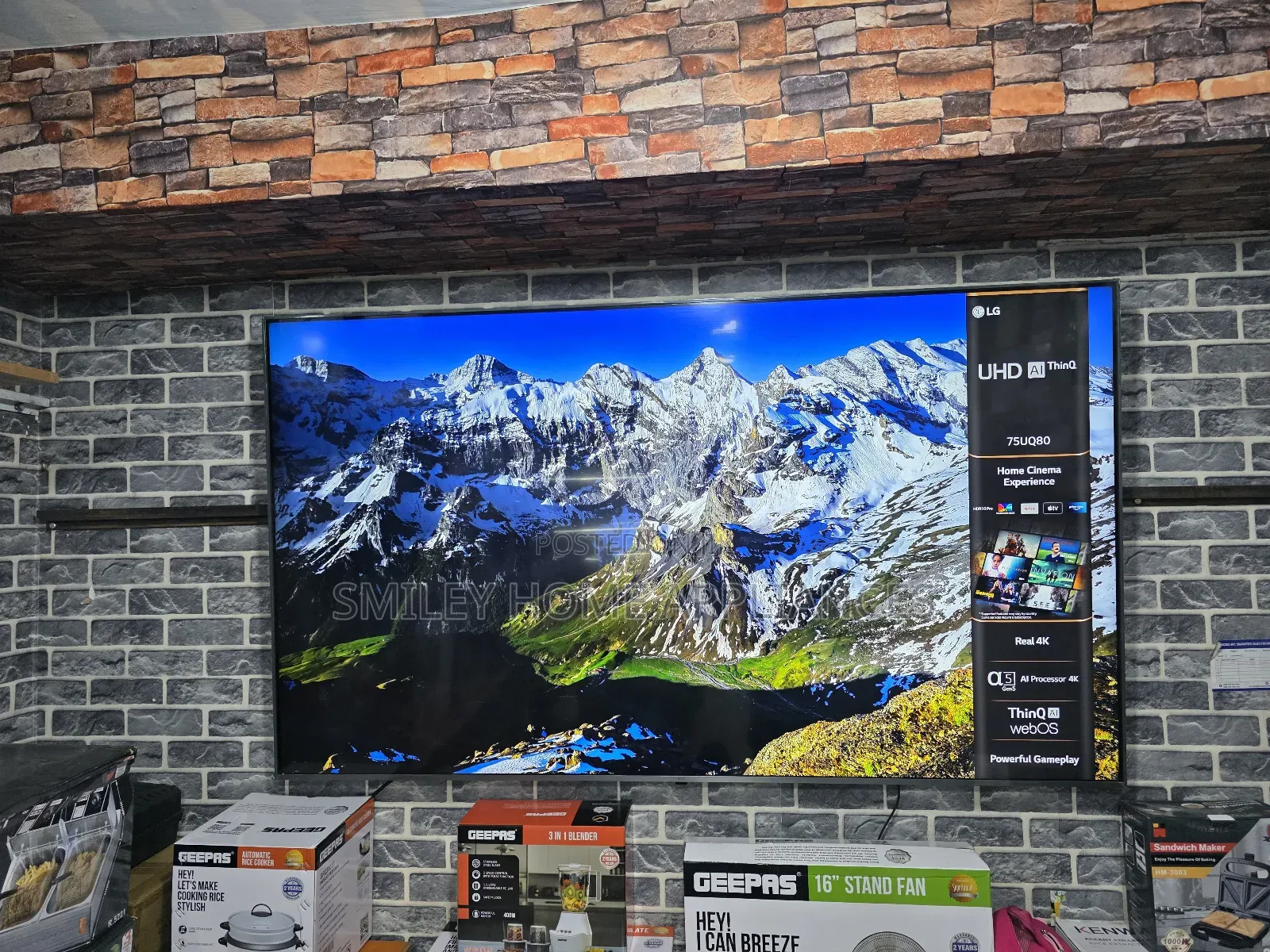 Ur80 Lg 75inches Webos Smart Tv Uhd4k at Black Friday Price