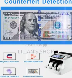 Commercial Bill Counter With Fake Money Detector