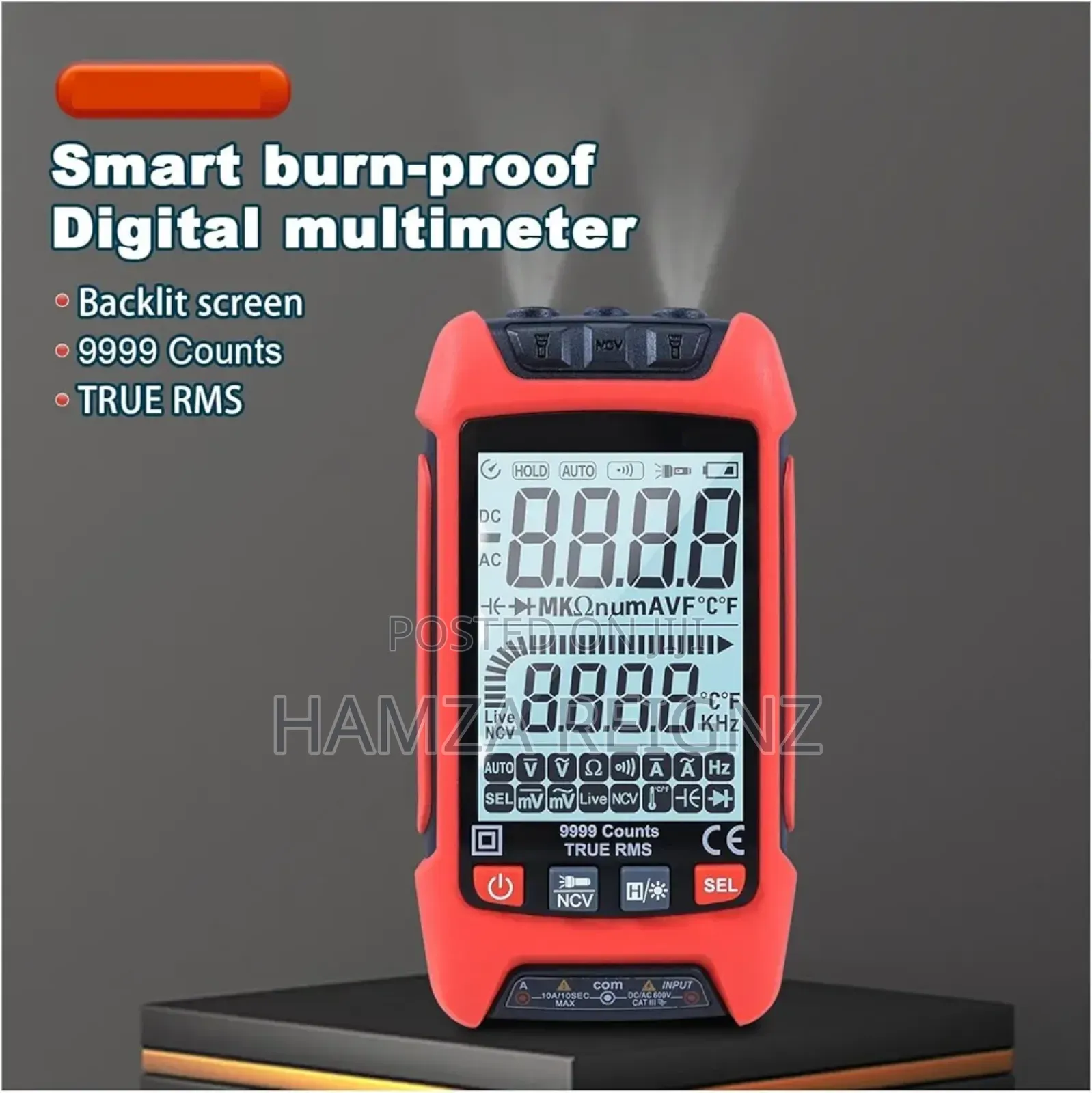 Tester Ac/Dc Voltmeter Ohm Digital Multimeter