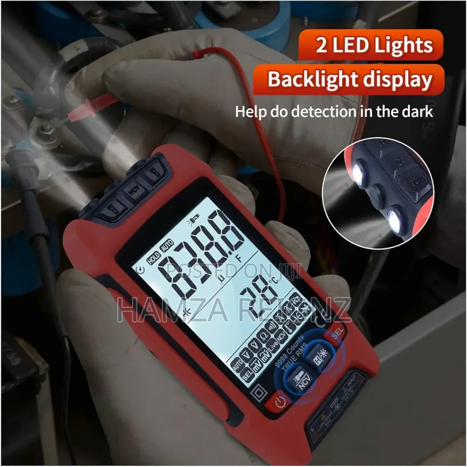 Tester Ac/Dc Voltmeter Ohm Digital Multimeter
