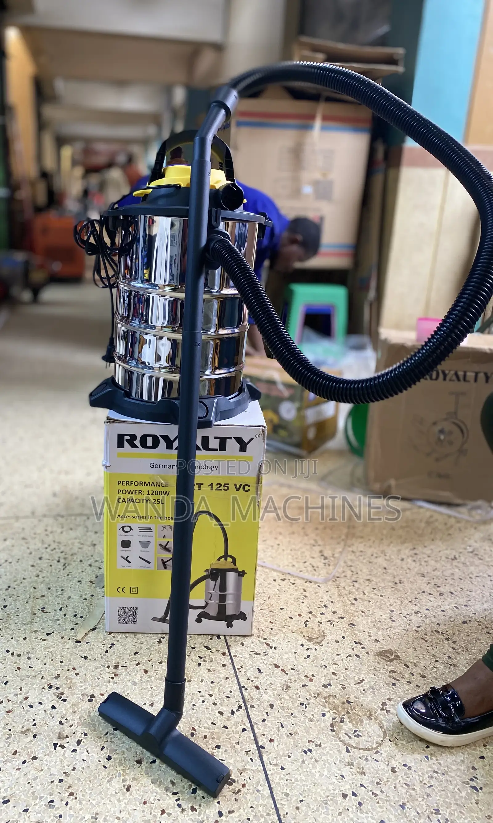 25l Wet and Dry Vacuum Cleaner