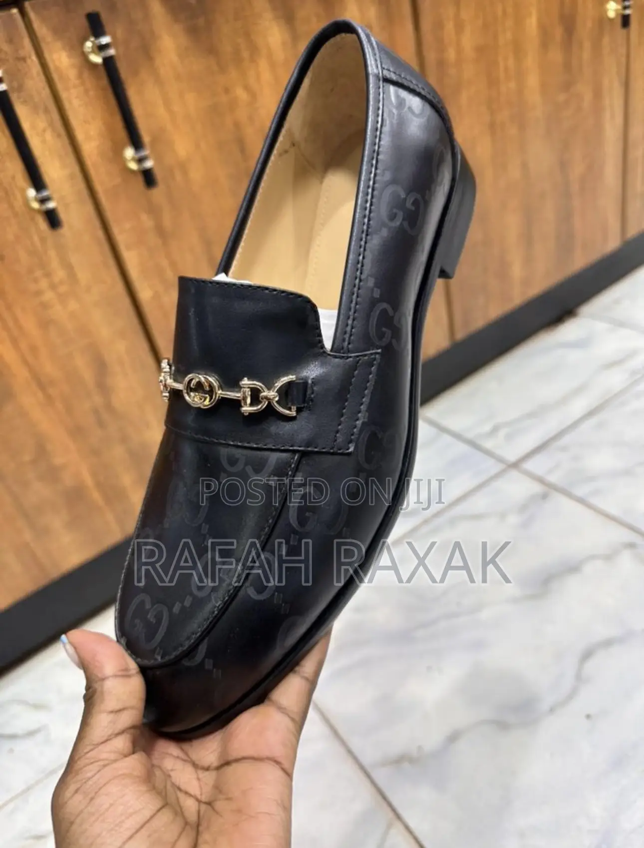 Original Men’S Black Fashion Designer Formal Gucci Loafers