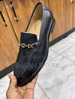 Original Men’S Black Fashion Designer Formal Gucci Loafers