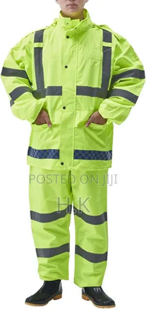 Men's 2-piece Safety Raincoat Suit