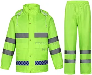 Men's 2-piece Safety Raincoat Suit