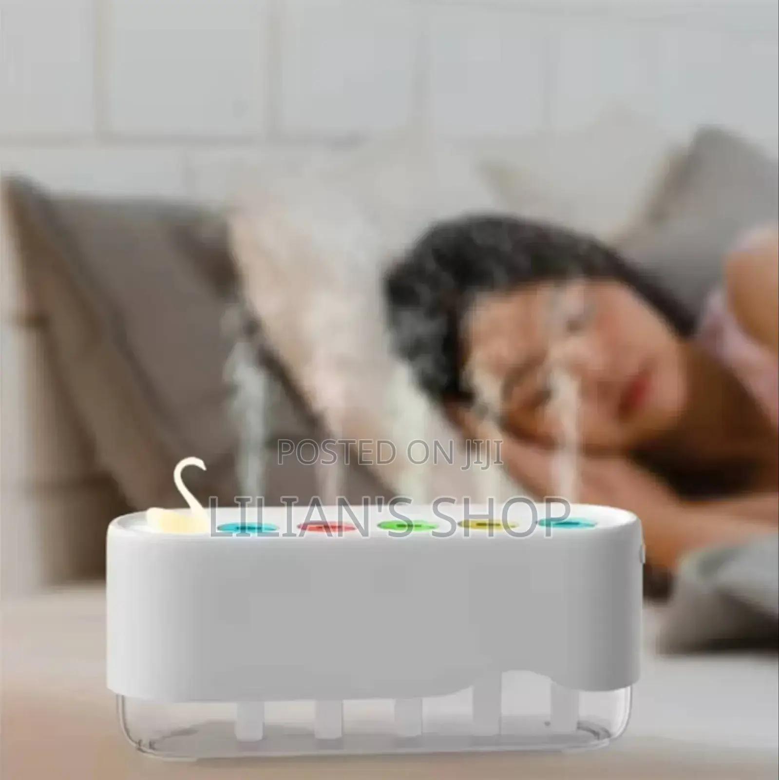 600ml Usb Type-C Colorful Light Voice-Activated Controlled