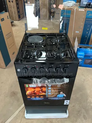 Photo - Midea 3 Gas + 1 Electric Cookers \\ 50cm×60cm \\ 50e3g1h-sl