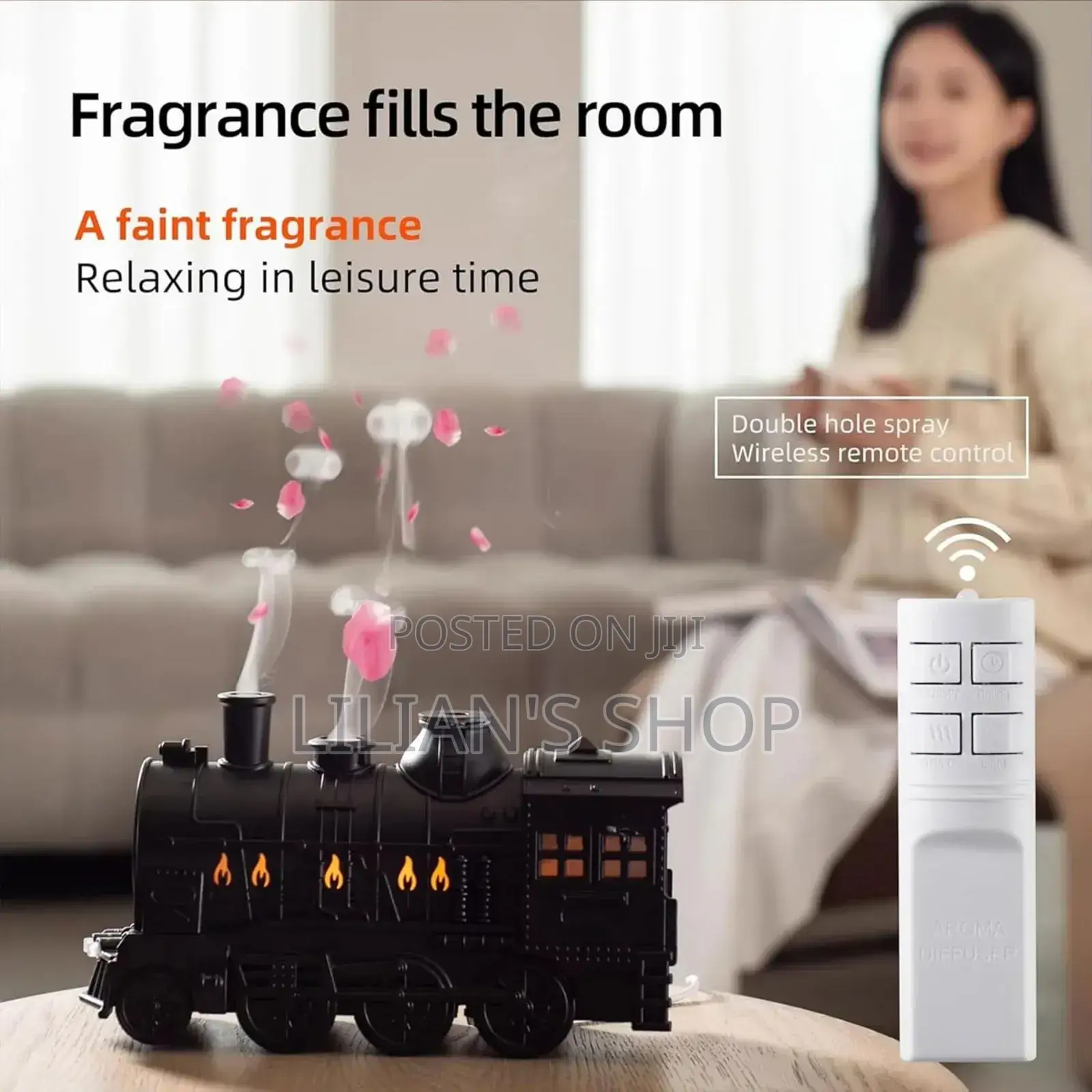Train Aromatherapy Humidifier Machine