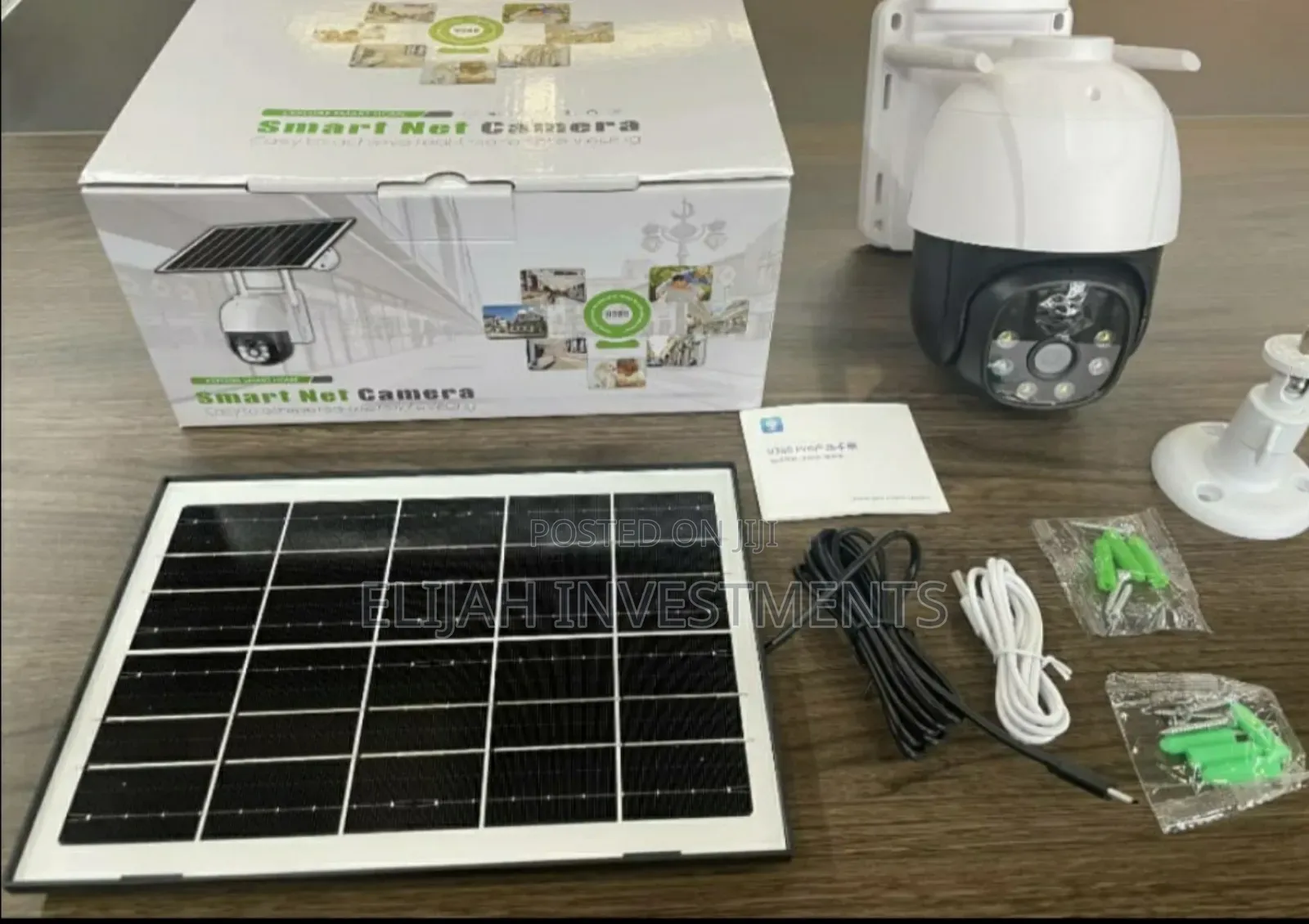 New V380pro 4mp Full Colour Solar Panels Camera Long Range