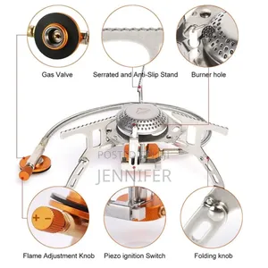 Foldable Portable on the Go Gas Camping Stove