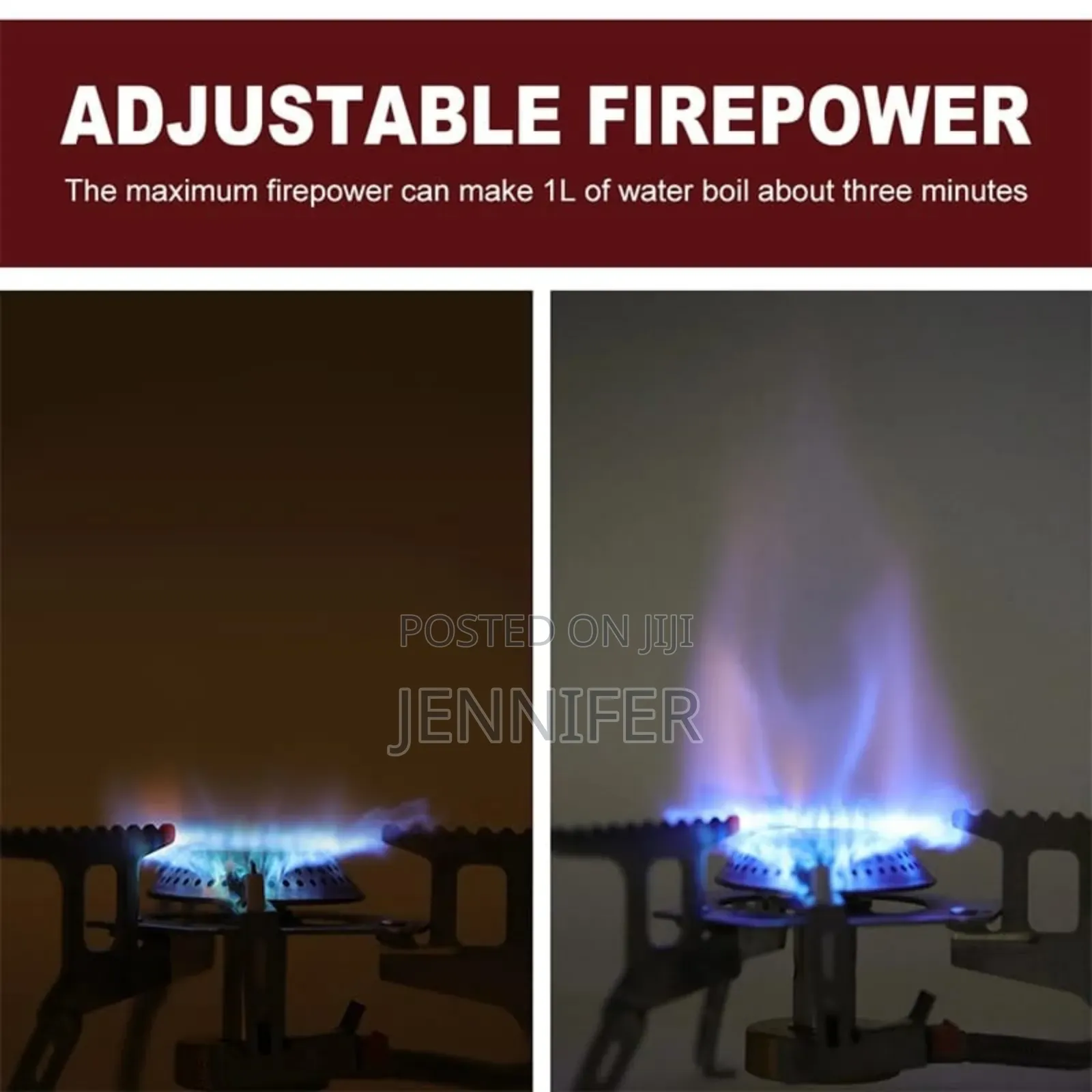 Foldable Portable on the Go Gas Camping Stove