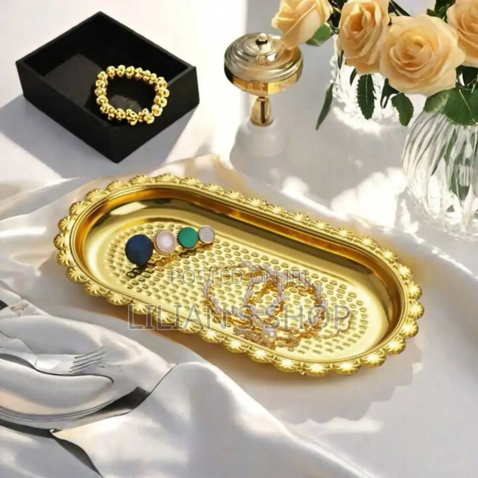 Gold Plated Mini Tray