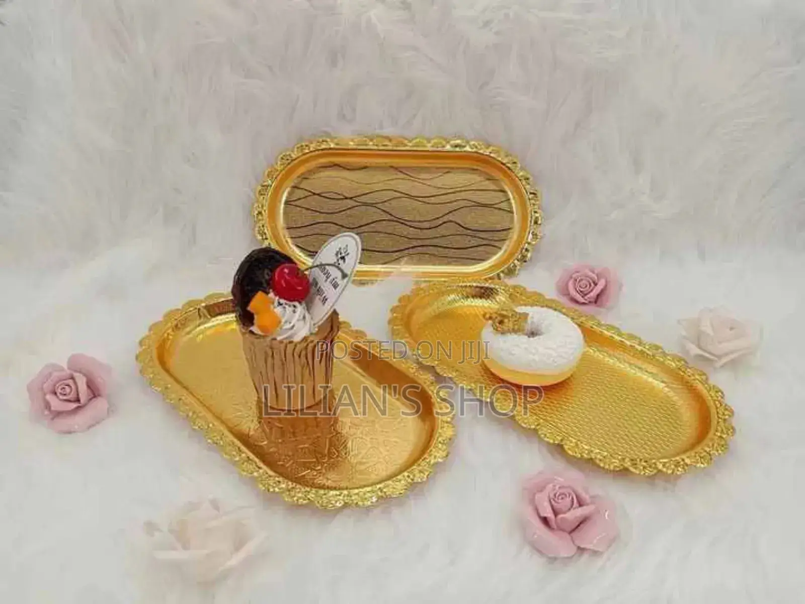 Gold Plated Mini Tray