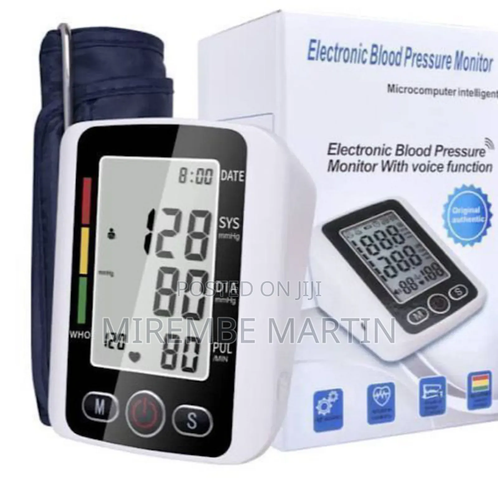 Advanced Digital Blood Pressure Monitor Bp Machine